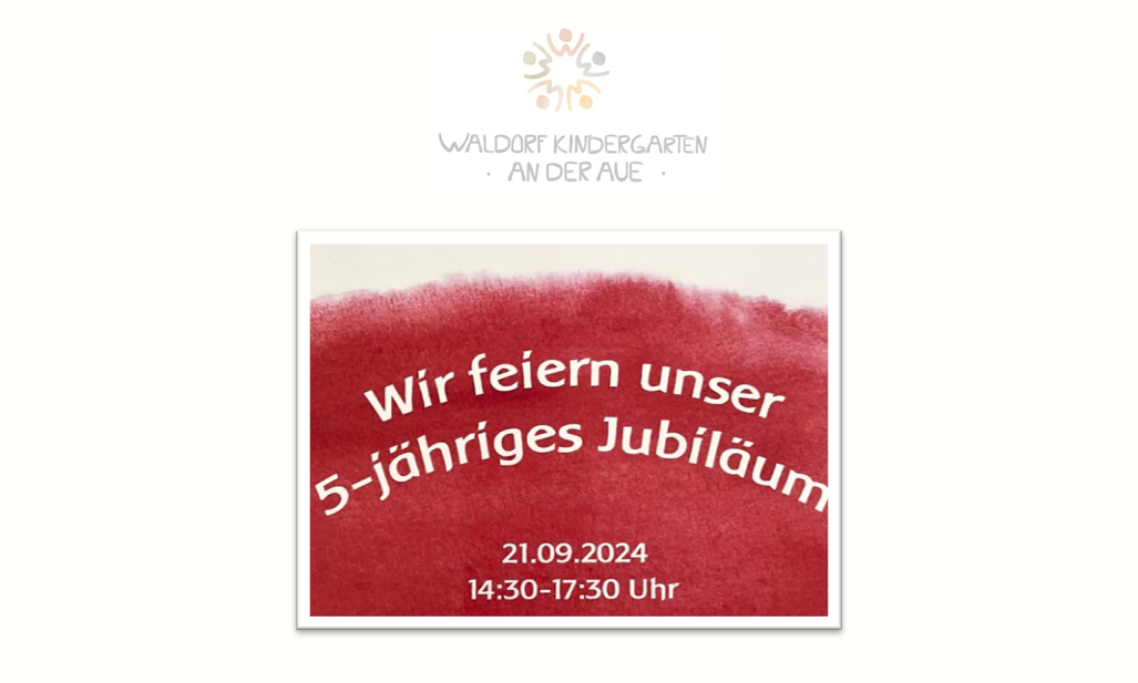 Einladung zur Jubiläums-Feier